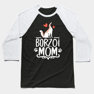 Borzoi-Mom Baseball T-Shirt